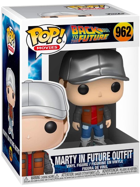 Funko POP #962 Back To The Future Marty in Future Outfit Figure, Razors Edge Collectibles